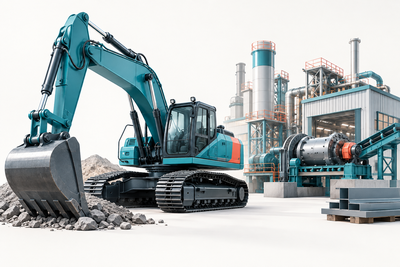 Industrial Products / Heavy Machinery illustration