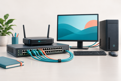 IT – Hardware & Networking illustration