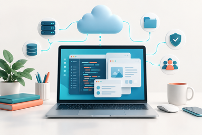 IT – Software / Software Service illustration