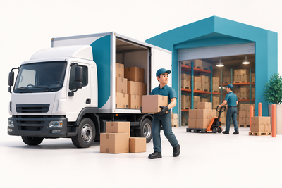Logistics / Supply Chain illustration